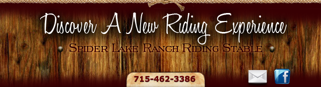 Discover A New Riding Experience at Spider Lake Ranch & Riding Stable in Hayward, Wisconsin